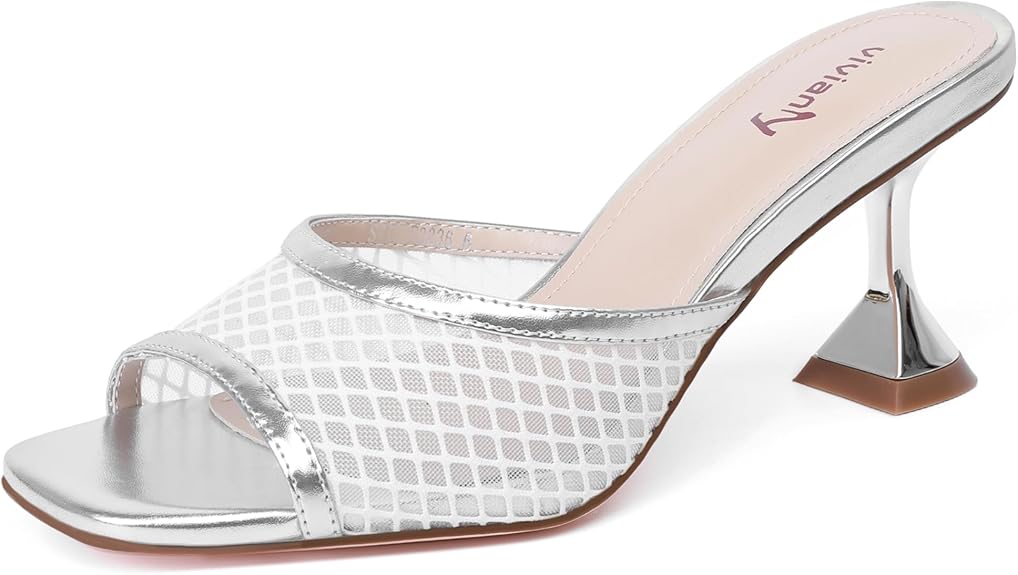 Clear Transparent Stiletto Heels for Women in Pakistan | Peep Toe Slip-On Mules | ShehniStyle