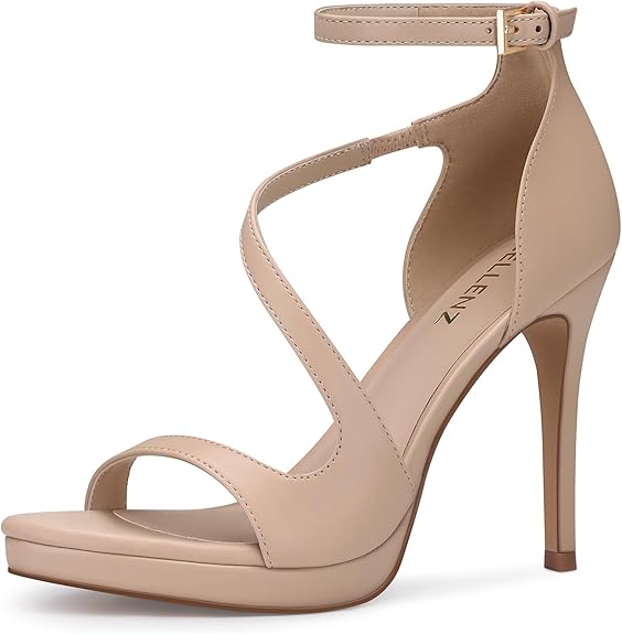 Stiletto High Heels for Women in Pakistan | Peep Toe Platform Party Sandals | ShehniStyle