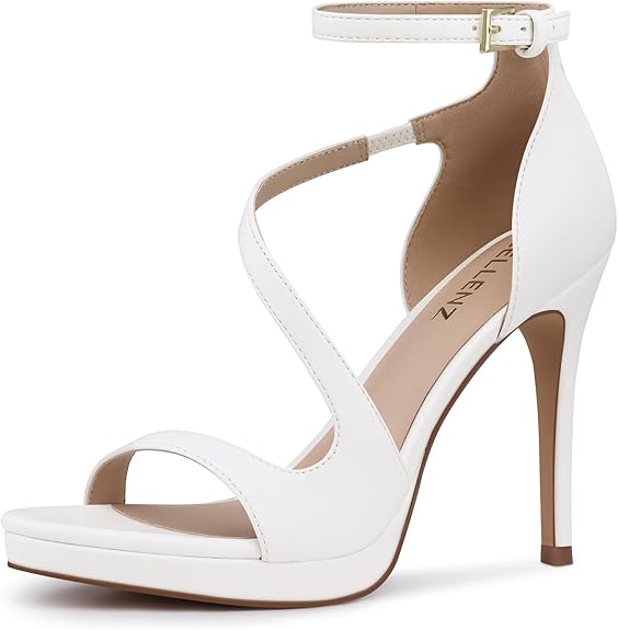 Stiletto High Heels for Women in Pakistan | Peep Toe Platform Party Sandals | ShehniStyle