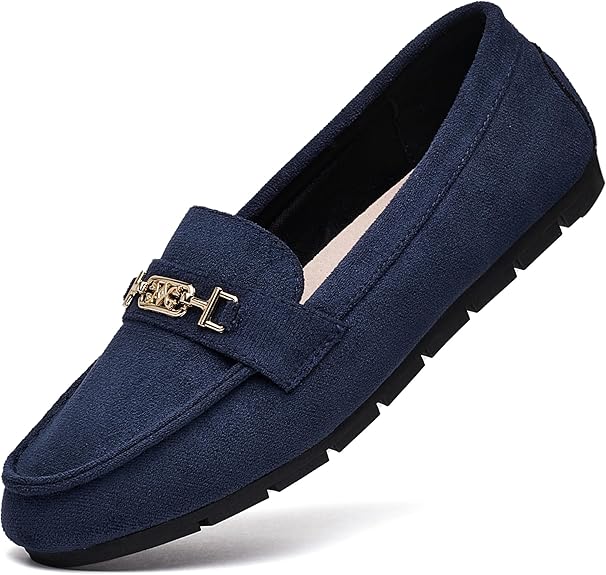 Elegant Women Loafer Flats | Comfortable Slip On Work Shoes | ShehniStyle