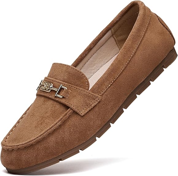 Elegant Women Loafer Flats | Comfortable Slip On Work Shoes | ShehniStyle